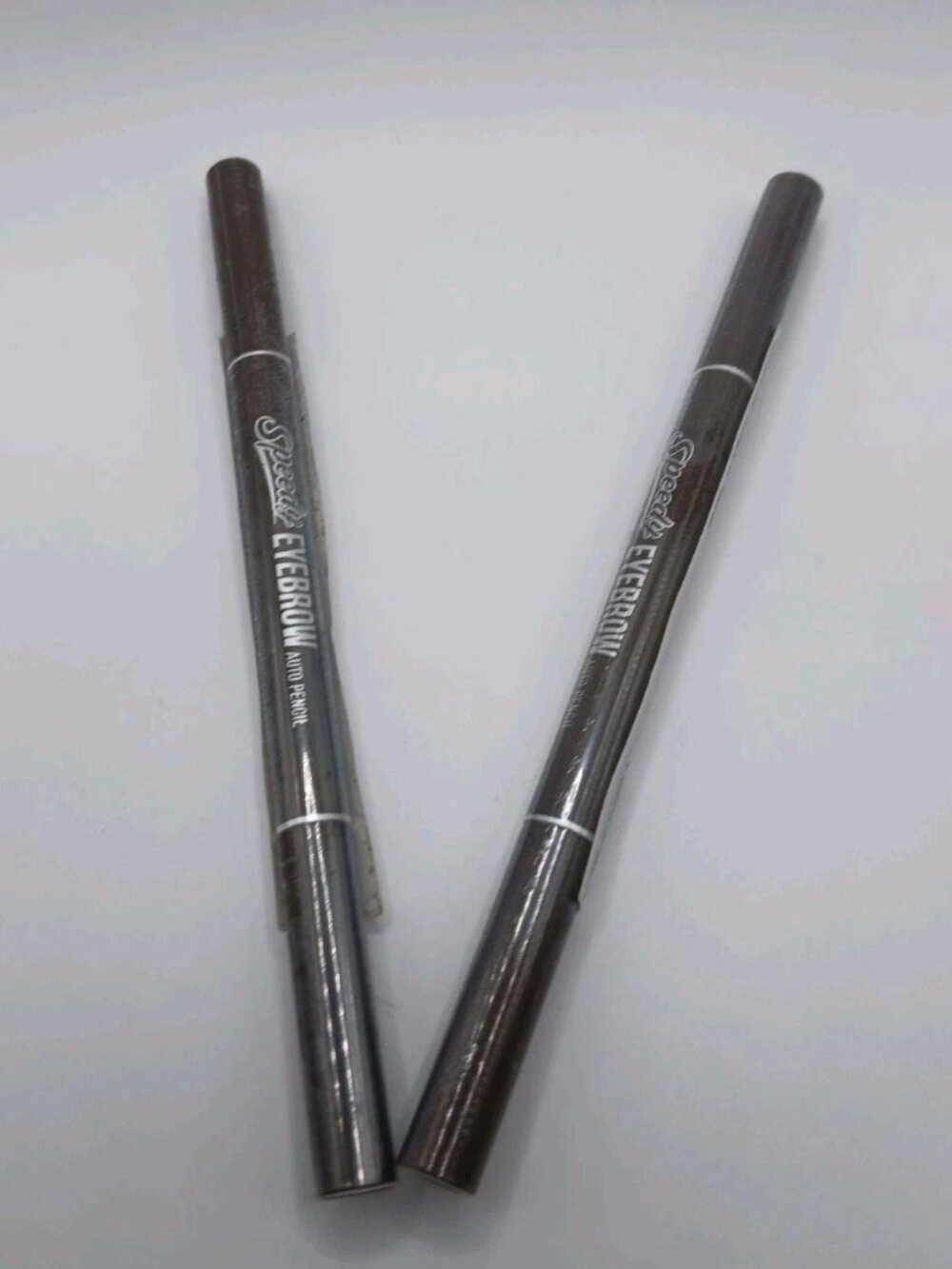 Lot of 2 Peripera Speedy Eyebrow Auto Pencil, #2 Gray Brown